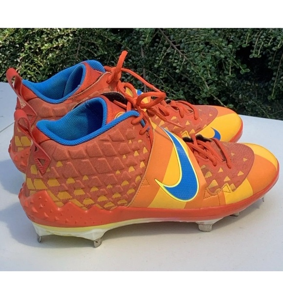 NIKE FORCE ZOOM TROUT 6 PRM 2019 MLB ROCK & ROLL CLEATS AT3880-800 Mens 12.5 main image 13